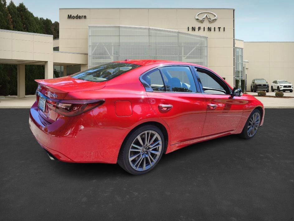 2024 Infiniti Q50 Red Sport 400 AWD photo 4