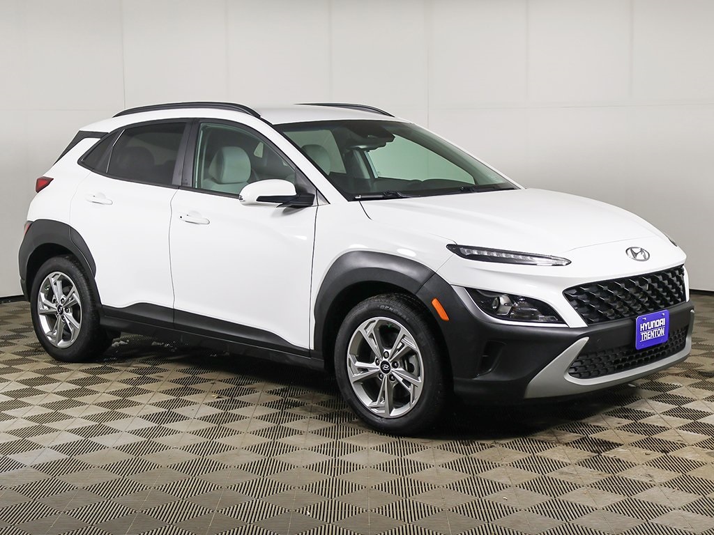 Certified 2022 Hyundai Kona SEL with VIN KM8K6CAB1NU841815 for sale in Ewing Township, NJ