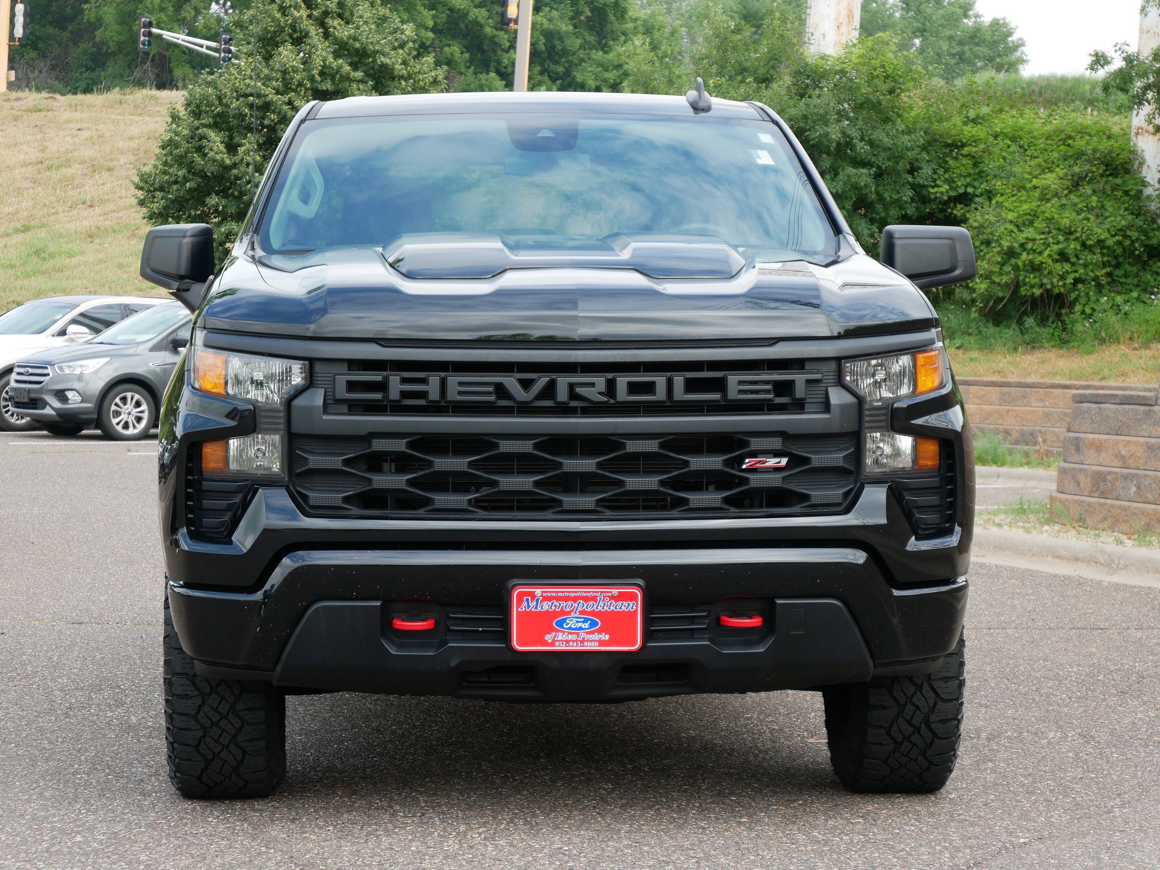 Certified 2022 Chevrolet Silverado 1500 Custom with VIN 3GCPDCEK7NG686989 for sale in Eden Prairie, Minnesota