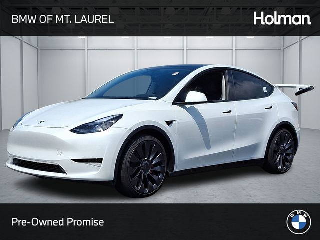 Used 2025 Tesla Model Y Performance with VIN 7SAYGDEF9SA371858 for sale in Mount Laurel Township, NJ