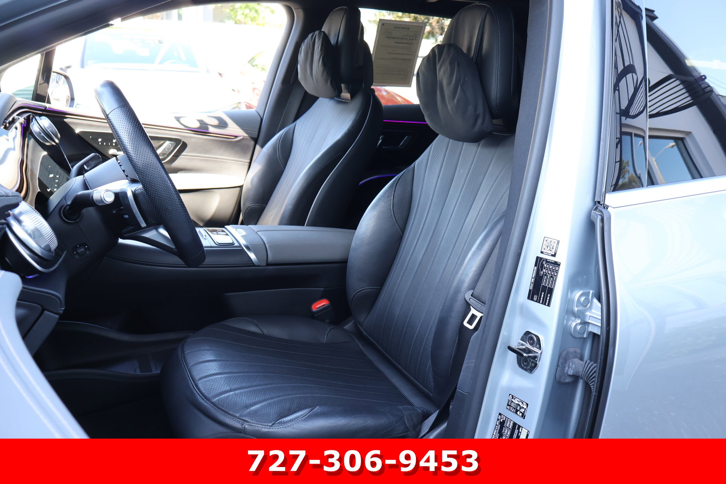 Certified 2023 Mercedes-Benz EQS SUV Base with VIN 4JGDM4EB9PA000392 for sale in Clearwater, FL