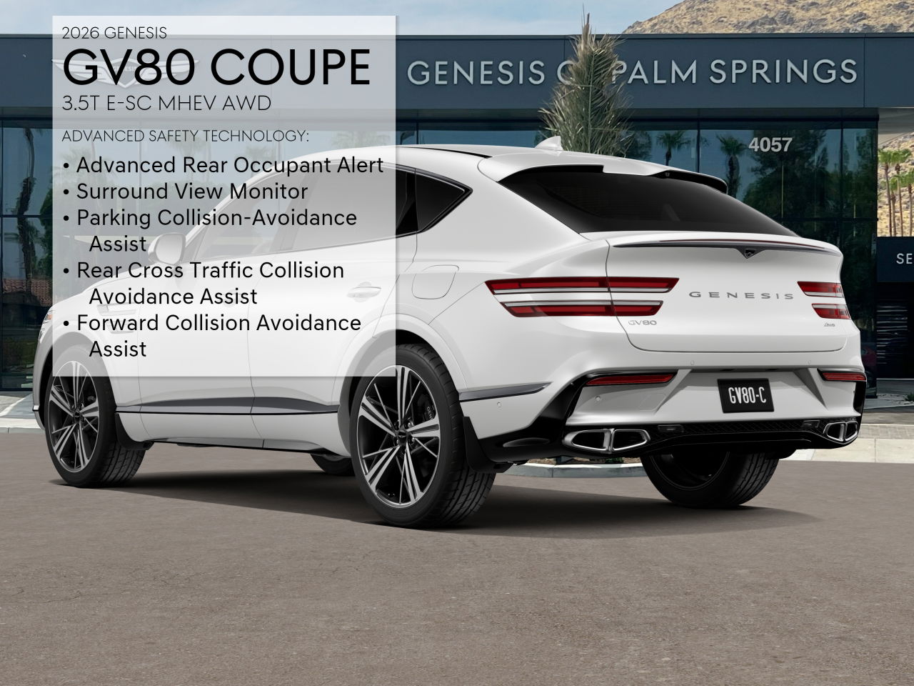 2026 Genesis GV80 Coupe 3.5T photo 3