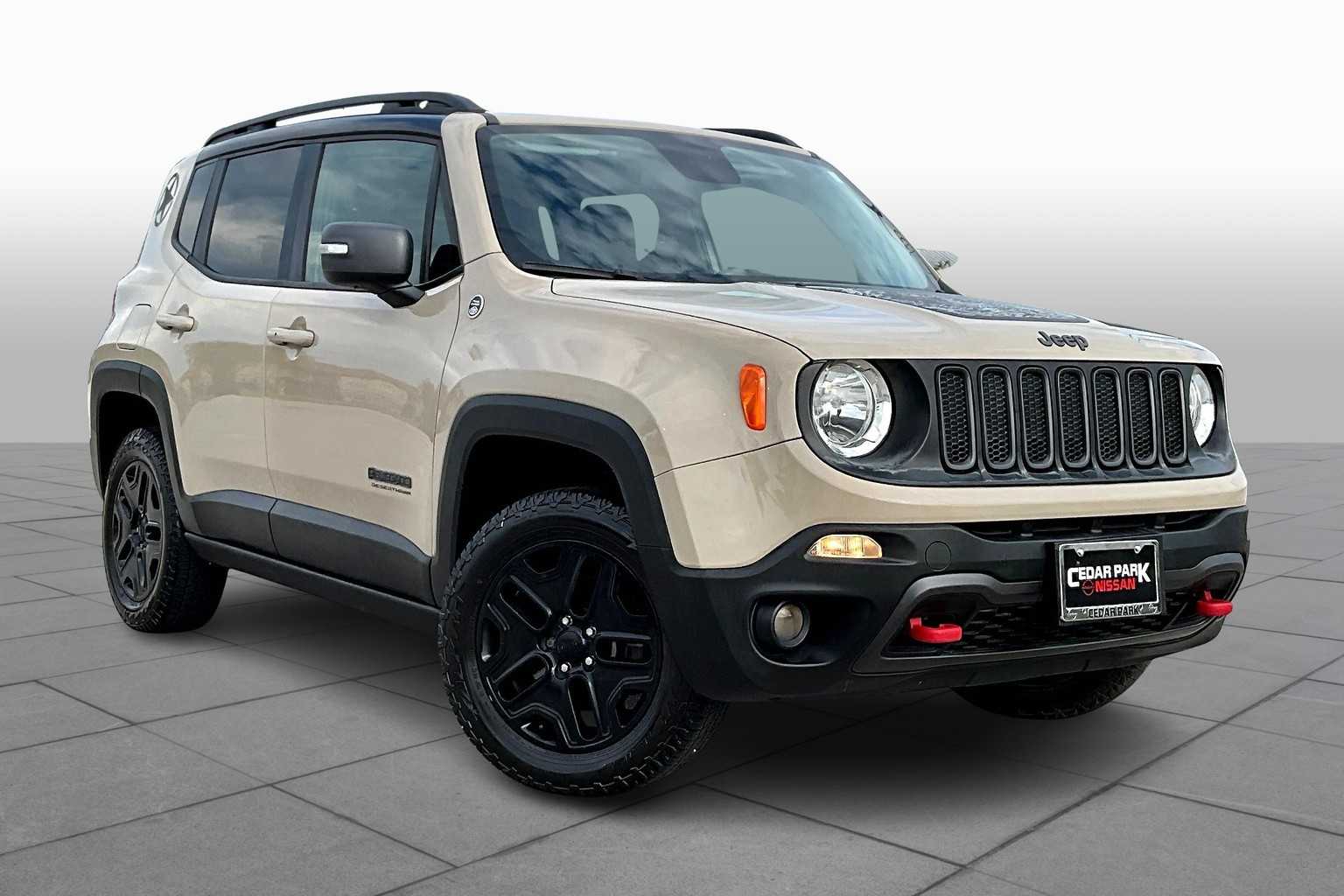 Used 2017 Jeep Renegade Deserthawk with VIN ZACCJBCB8HPE87909 for sale in Cedar Park, TX