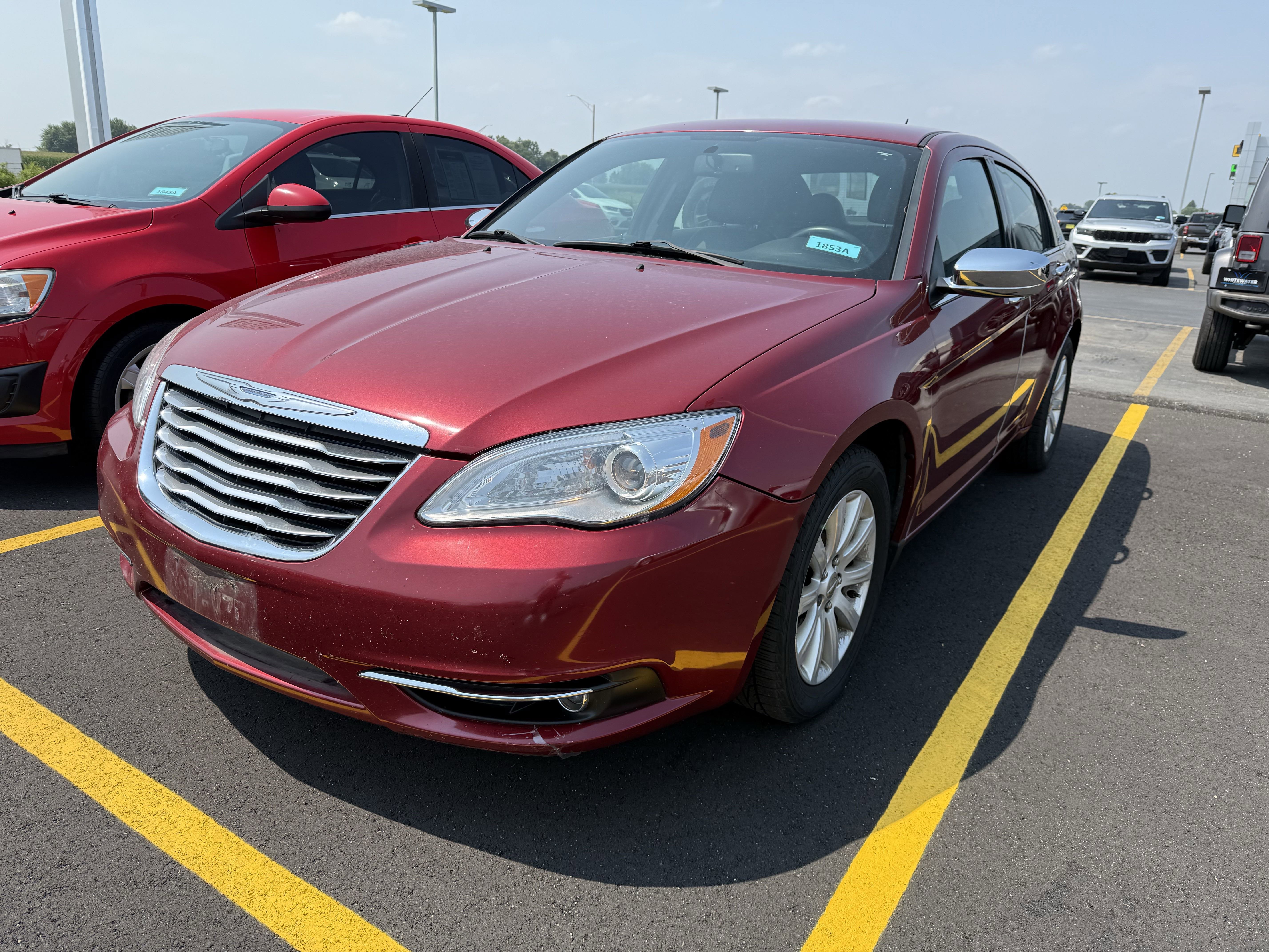 Used 2014 Chrysler 200 Limited with VIN 1C3CCBCG8EN193392 for sale in Saint Charles, Minnesota