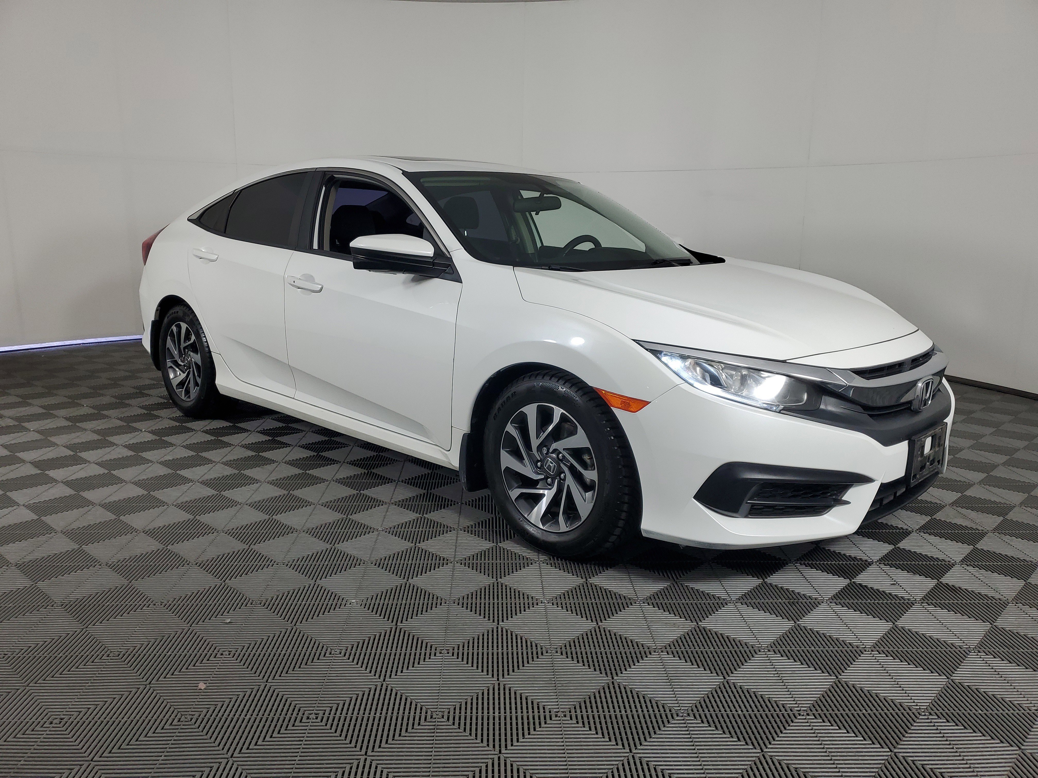 Used 2018 Honda Civic EX with VIN 2HGFC2F7XJH503003 for sale in Monrovia, CA
