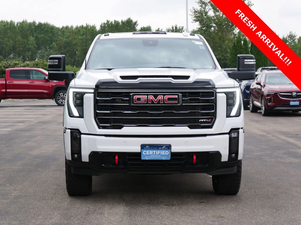 Certified 2024 GMC Sierra 3500HD AT4 with VIN 1GT49VE71RF404185 for sale in Inver Grove Heights, Minnesota