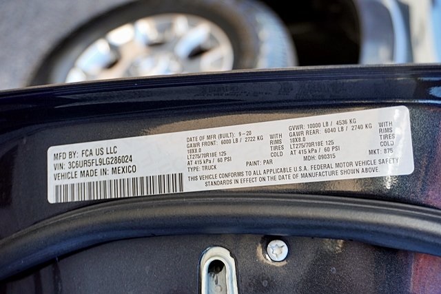 Certified Used 2020 Gray Ram Laramie image 32