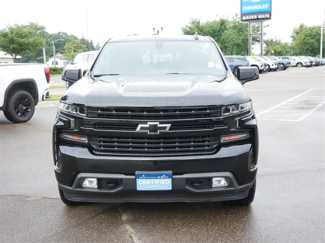 Certified 2021 Chevrolet Silverado 1500 RST with VIN 3GCUYEEL2MG275560 for sale in Anoka, Minnesota