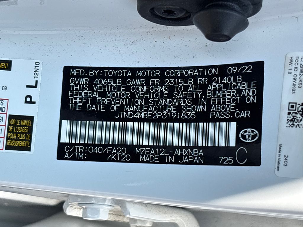 2023 Toyota Corolla SE photo 16