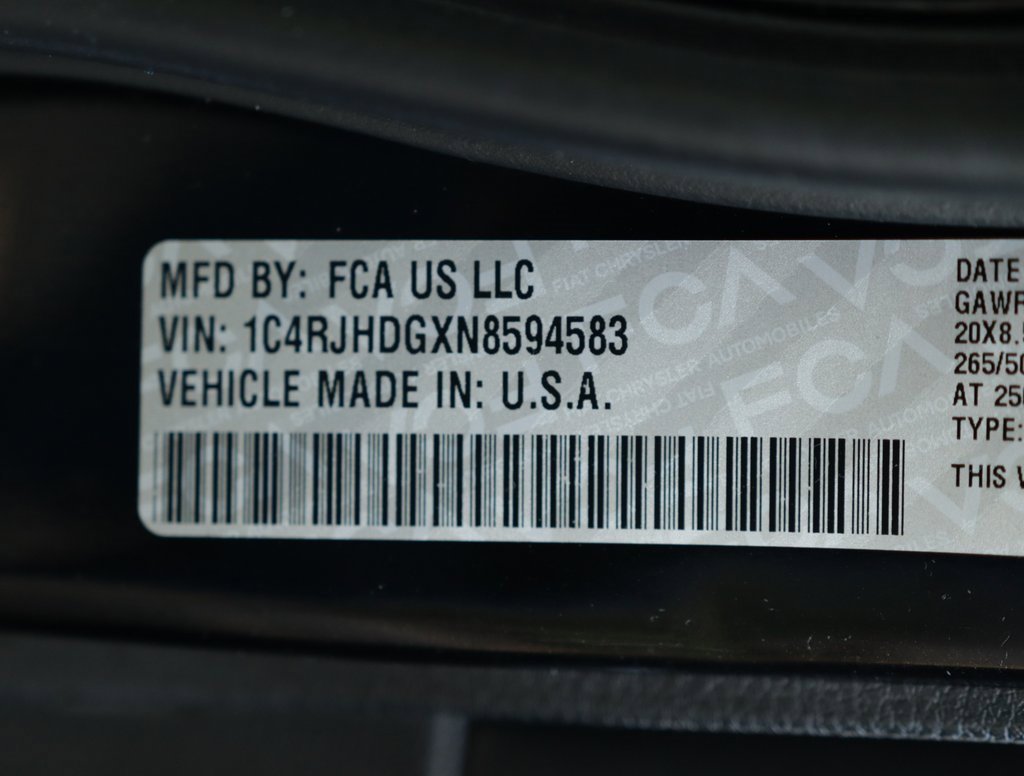 2022 Jeep Grand Cherokee Overland photo 44