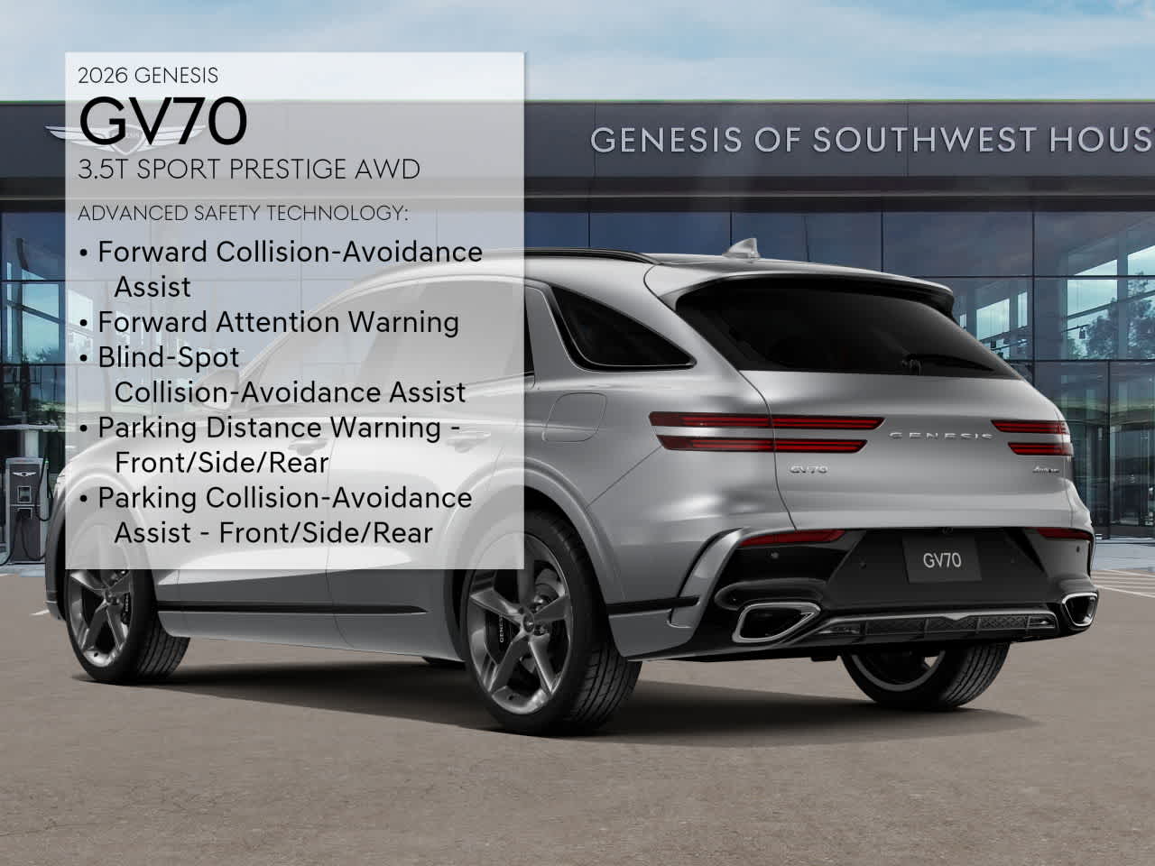 2026 Genesis GV70 3.5T Sport Prestige photo 4