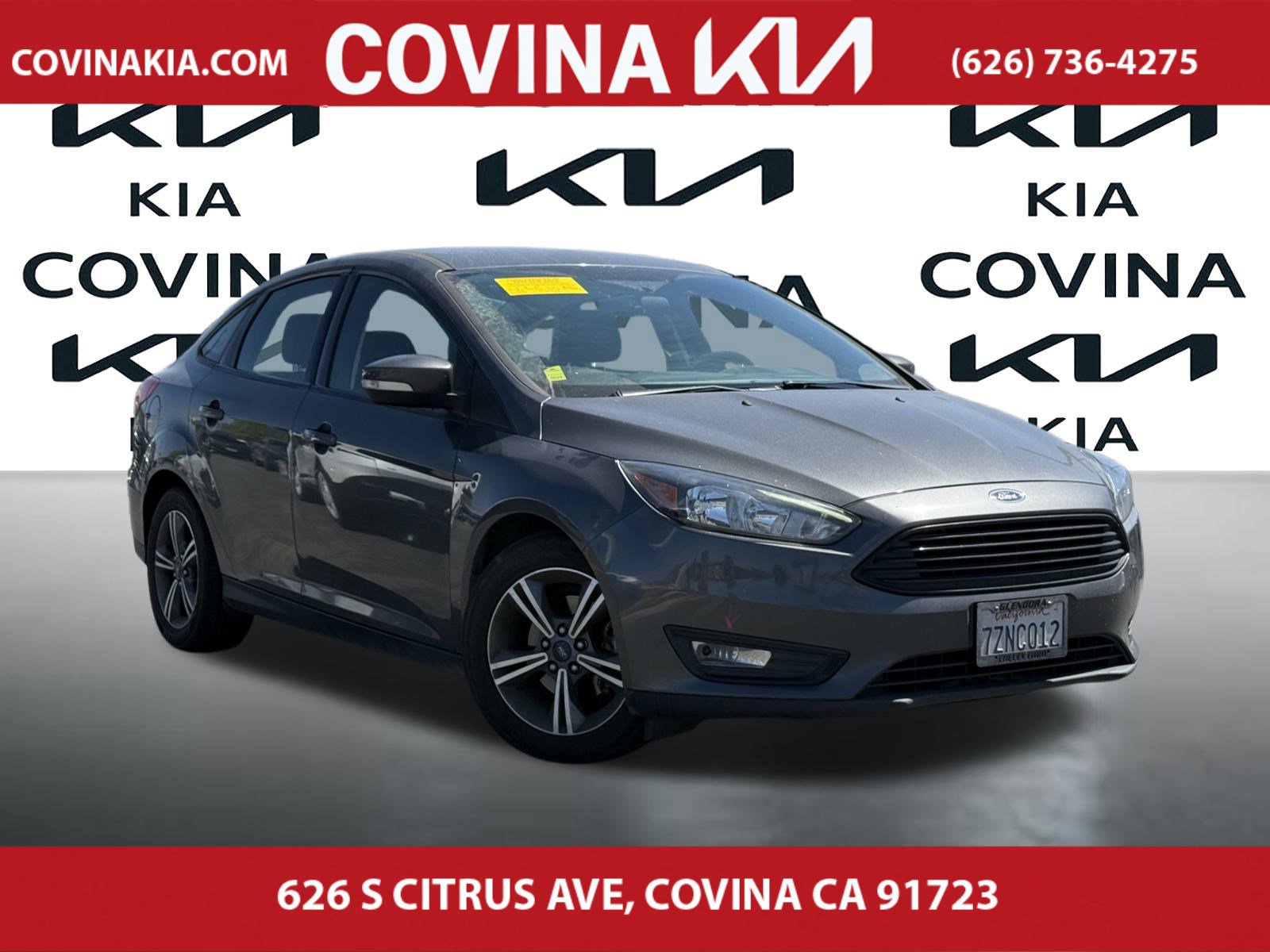 Used 2017 Ford Focus SE with VIN 1FADP3FE2HL236053 for sale in Covina, CA