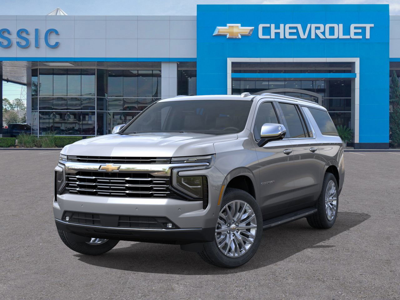 2026 Chevrolet Suburban Premier Gray at Classic Elite Chevrolet Sugar Land