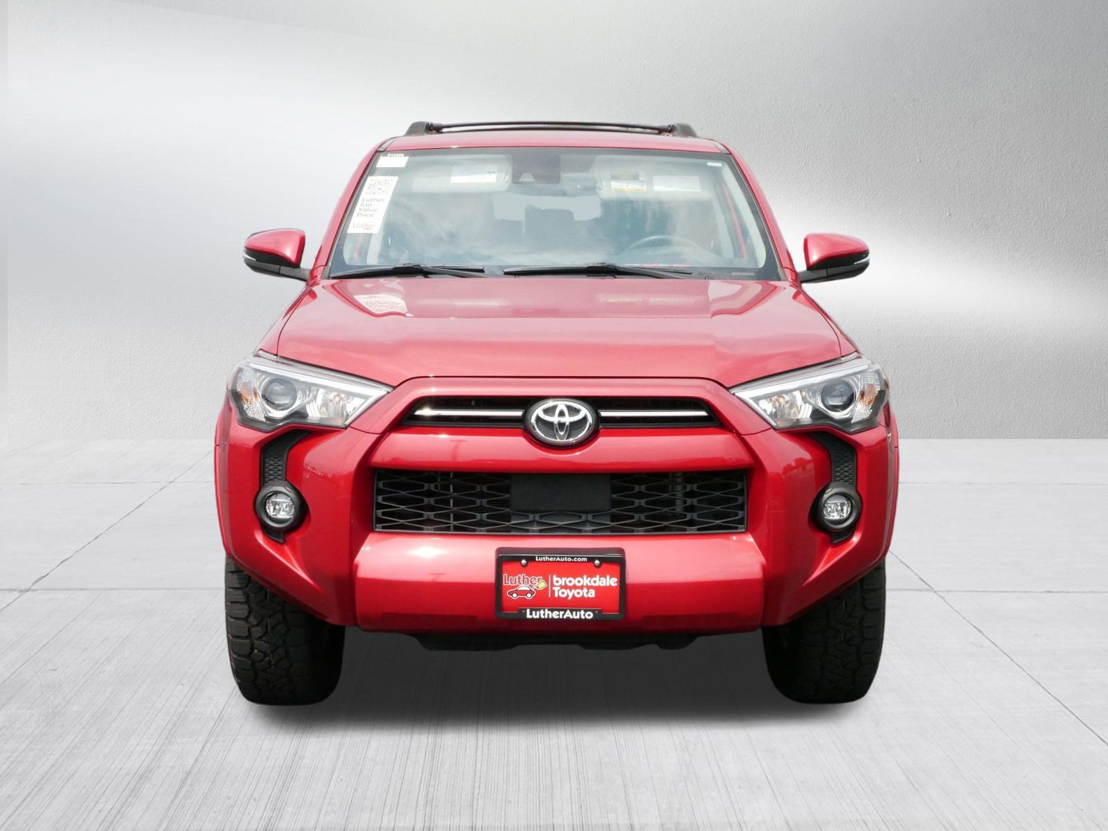 Certified 2021 Toyota 4Runner SR5 Premium with VIN JTENU5JR9M5918189 for sale in Brooklyn Center, Minnesota