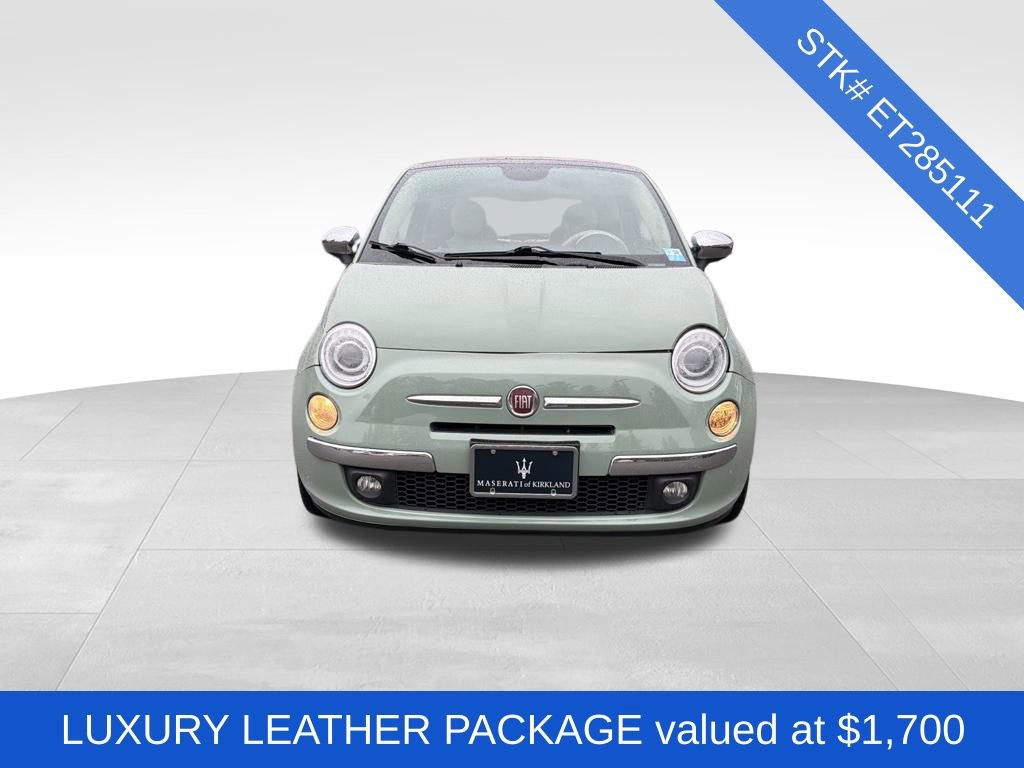 Used 2014 FIAT 500 Lounge with VIN 3C3CFFCR7ET285111 for sale in Kirkland, WA