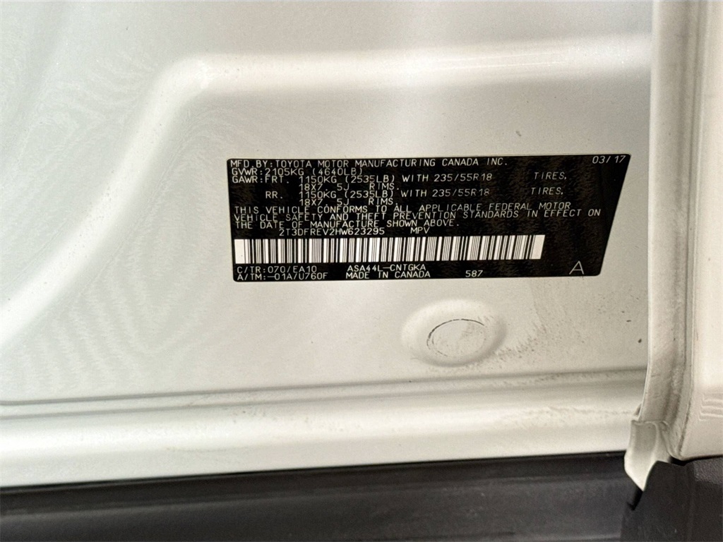 2017 Toyota RAV4 Limited photo 37