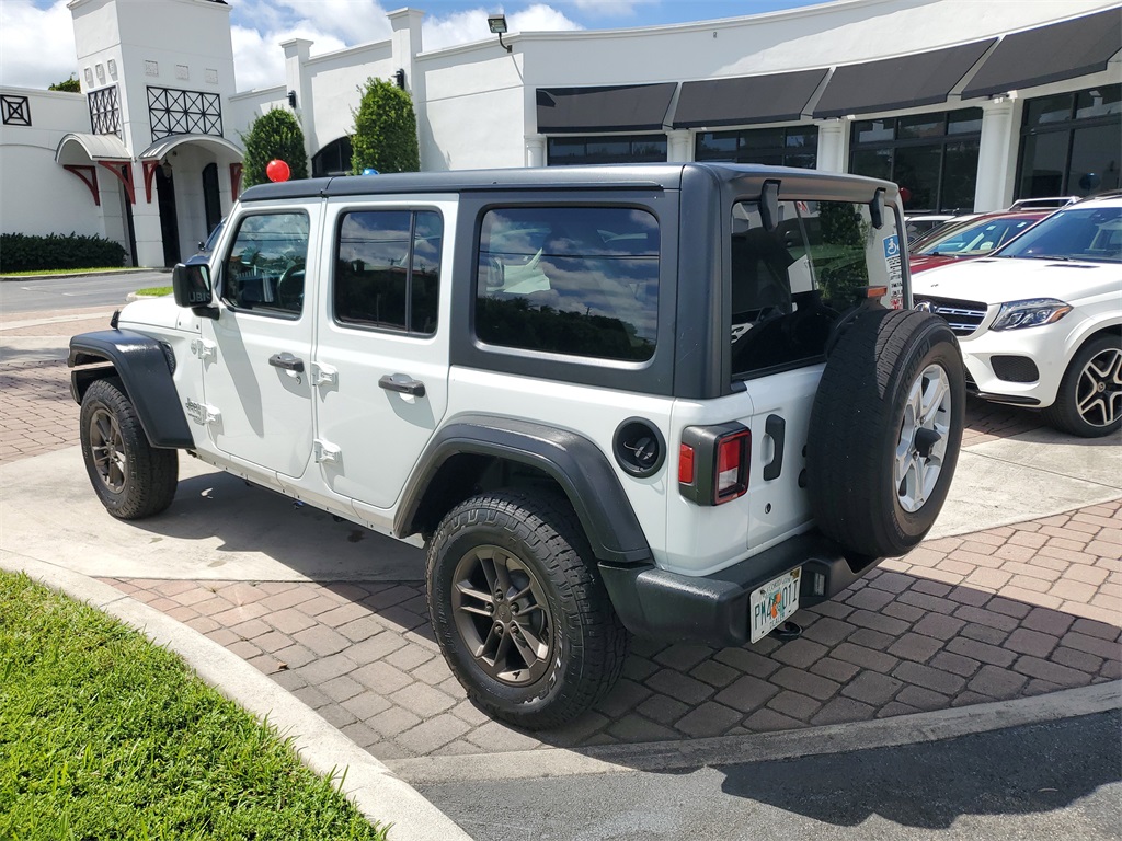 2020 Jeep Wrangler Unlimited Sport S photo 4