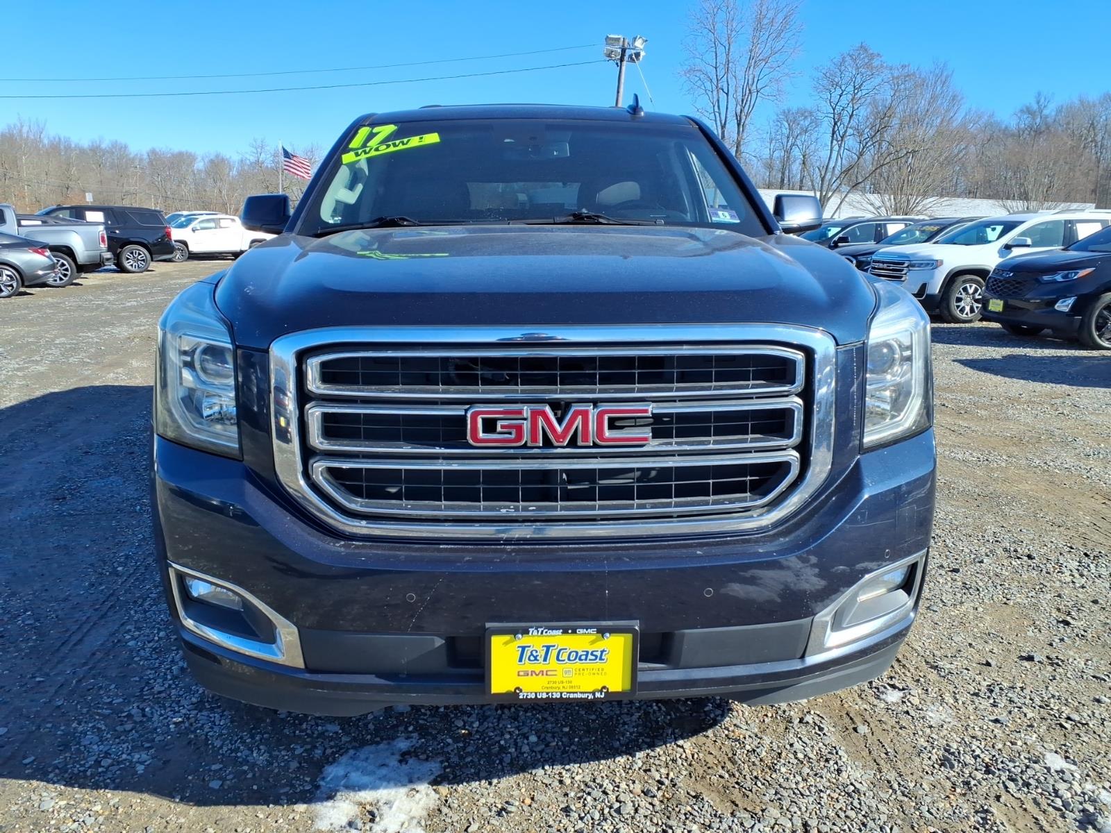 Used 2017 GMC Yukon SLT with VIN 1GKS2BKC5HR201216 for sale in East Windsor, NJ