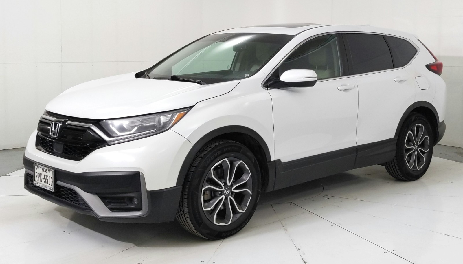 Used 2021 WHITE Honda EX-L image 1