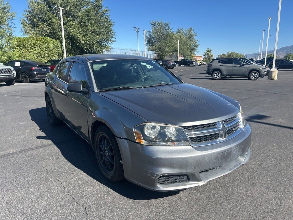 Used 2013 Dodge Avenger SE with VIN 1C3CDZAB3DN572425 for sale in Bountiful, UT