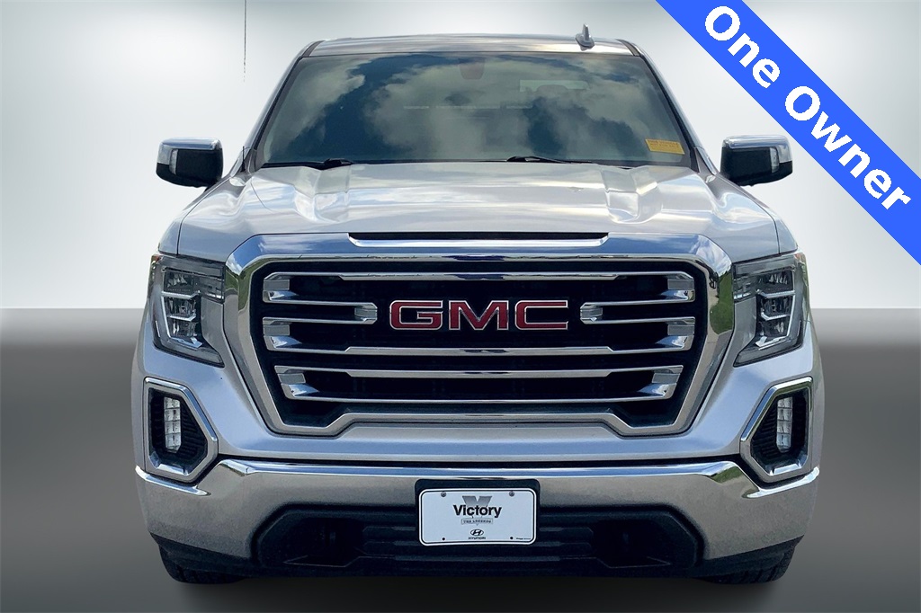 Used 2021 GMC Sierra 1500 SLT with VIN 1GTU9DED0MZ195853 for sale in Kansas City