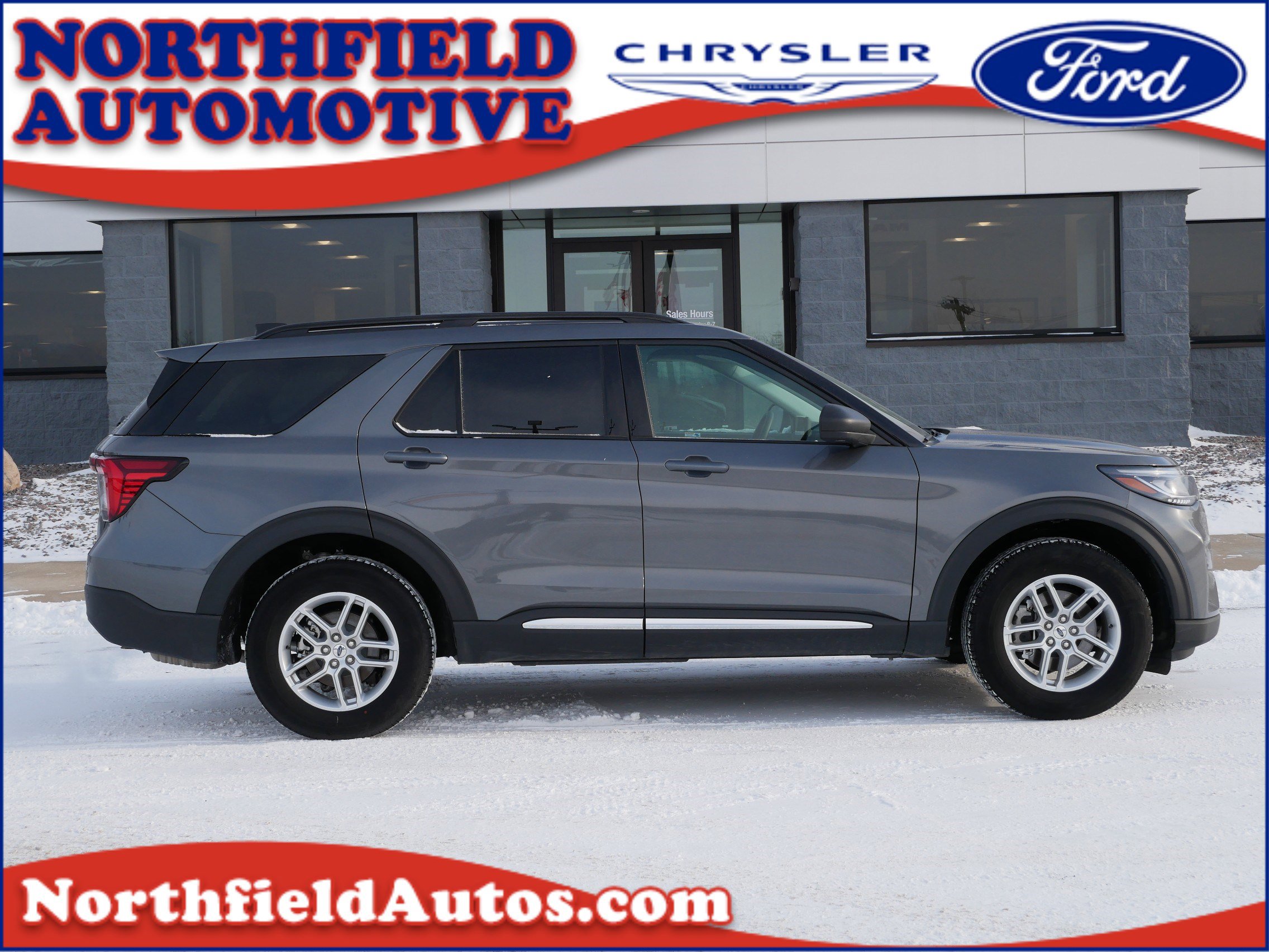 Used 2025 Ford Explorer Active with VIN 1FMUK8DH9SGC24951 for sale in Northfield, Minnesota