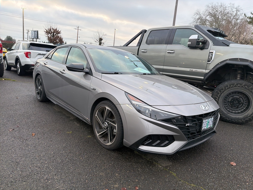 2021 Hyundai Elantra N Line photo 3