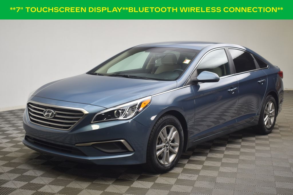 Used 2016 Hyundai Sonata SE with VIN 5NPE24AF5GH379472 for sale in Norton, OH