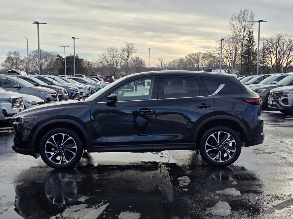Certified 2023 Mazda CX-5 S Premium package with VIN JM3KFBDM1P0201746 for sale in St. Cloud, Minnesota