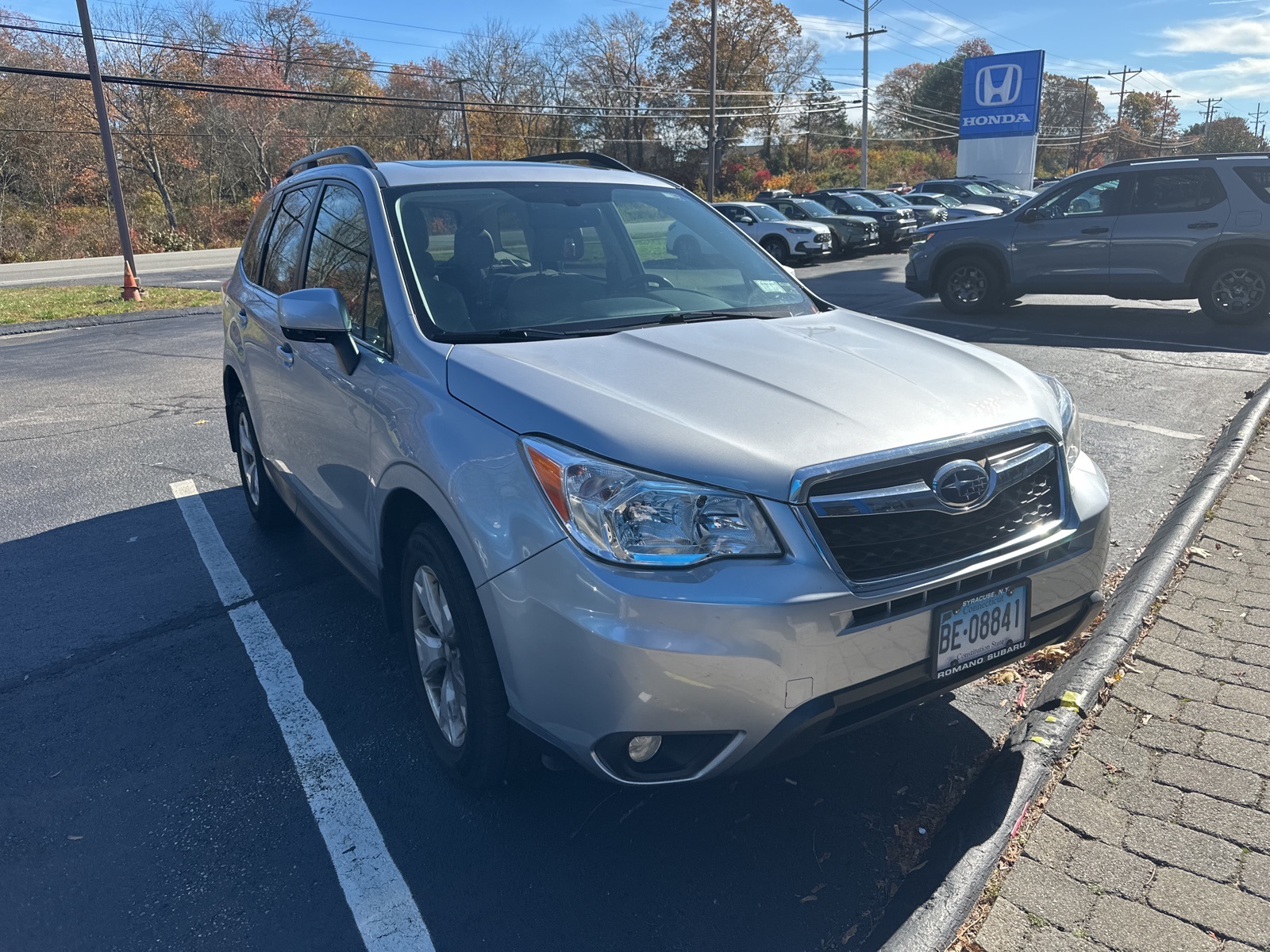 Used 2016 Subaru Forester i Limited with VIN JF2SJAKC5GH529475 for sale in Groton, CT
