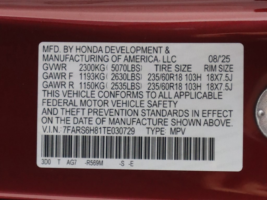2026 Honda CR-V Hybrid Sport-L photo 27