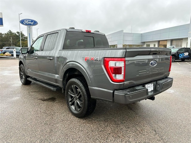 Used 2022 Gray Metallic Ford Lariat image 5