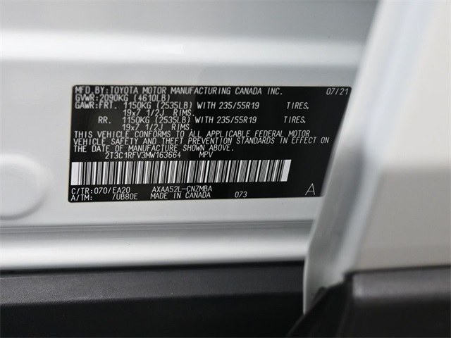 2021 Toyota RAV4 XLE Premium photo 13