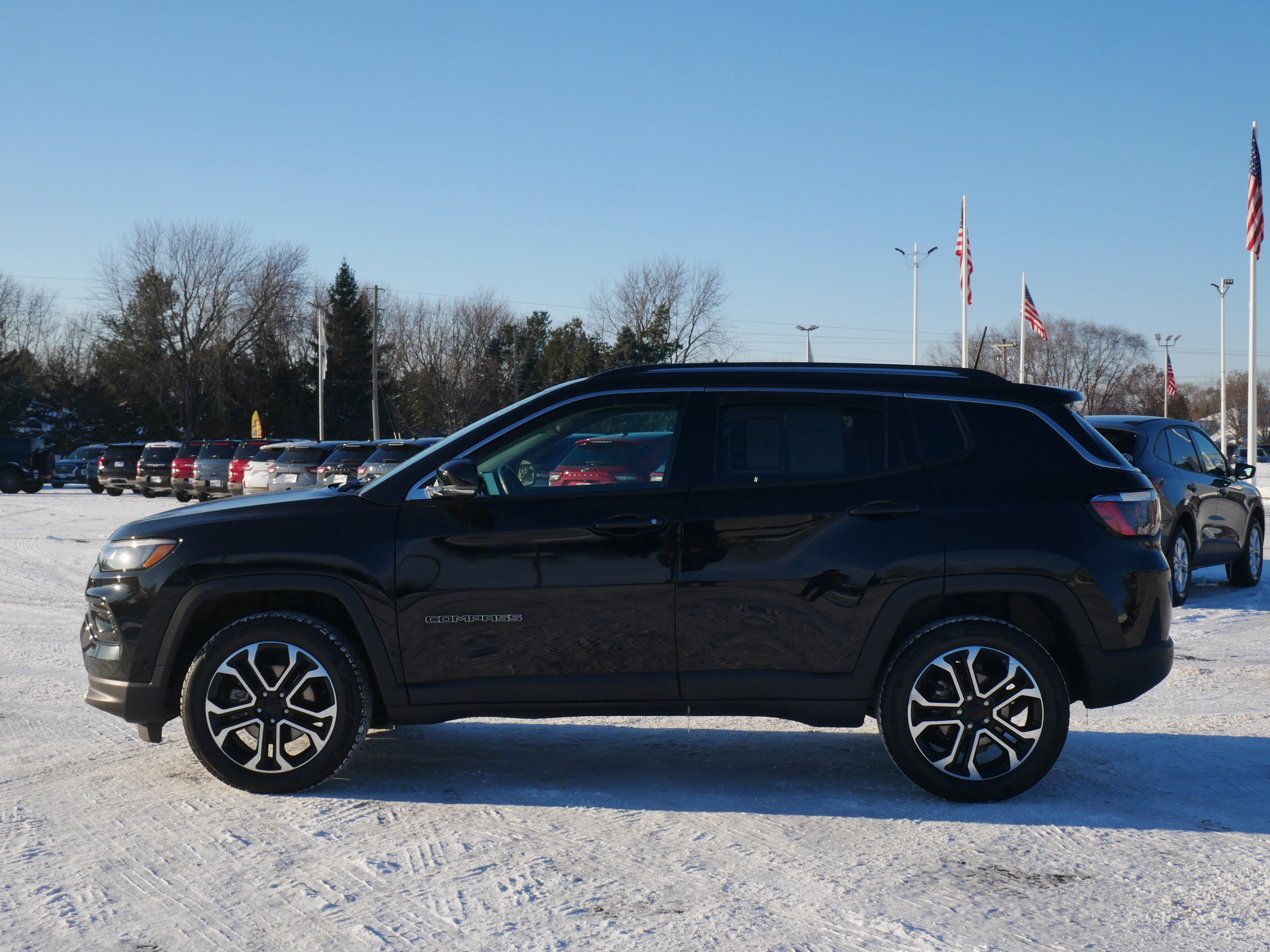 Certified 2022 Jeep Compass Limited with VIN 3C4NJDCB4NT150419 for sale in Hastings, Minnesota