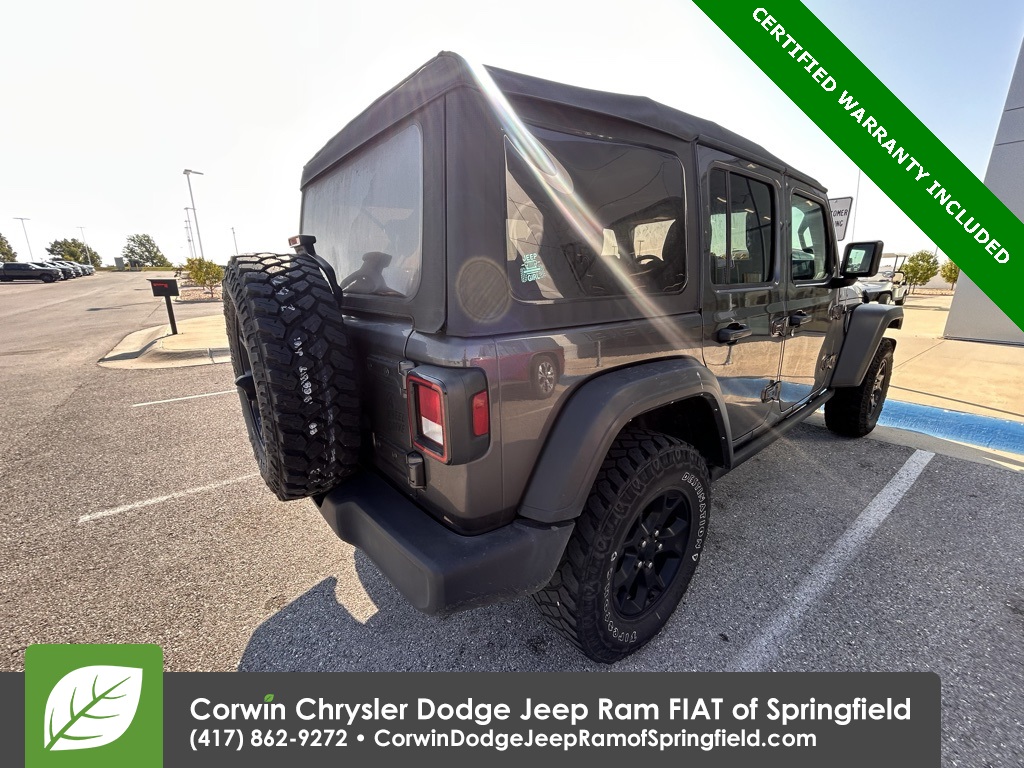 2021 Jeep Wrangler Unlimited Willys photo 3