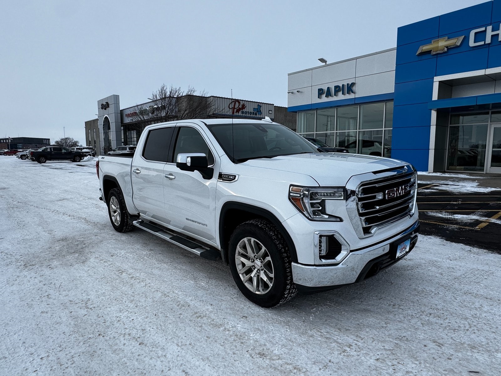 Used 2019 GMC Sierra 1500 SLT with VIN 3GTU9DED7KG147599 for sale in Luverne, Minnesota