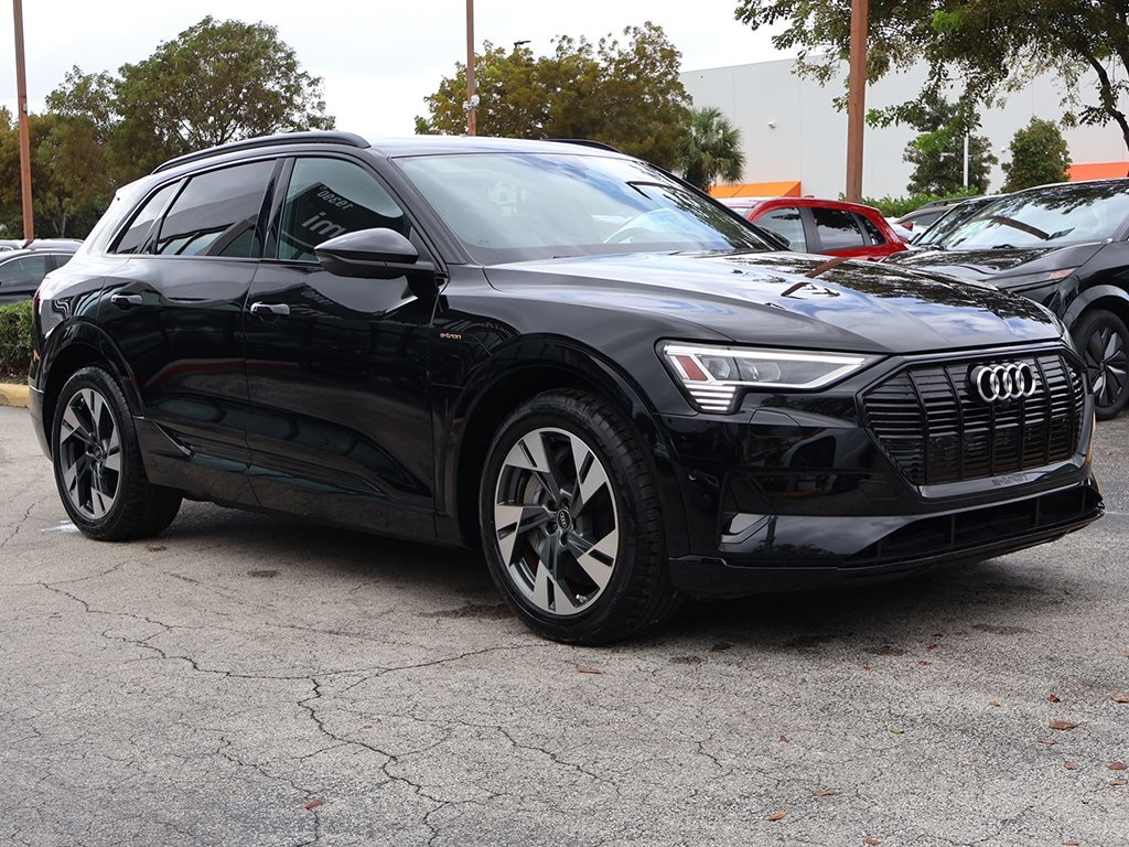 Used 2022 Audi e-tron Premium with VIN WA1AAAGE6NB004990 for sale in Miami, FL