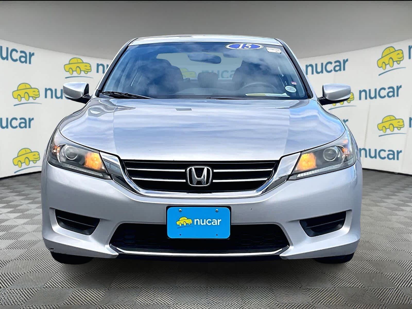 Used 2015 Honda Accord LX with VIN 1HGCR2F38FA100254 for sale in Norwood, MA