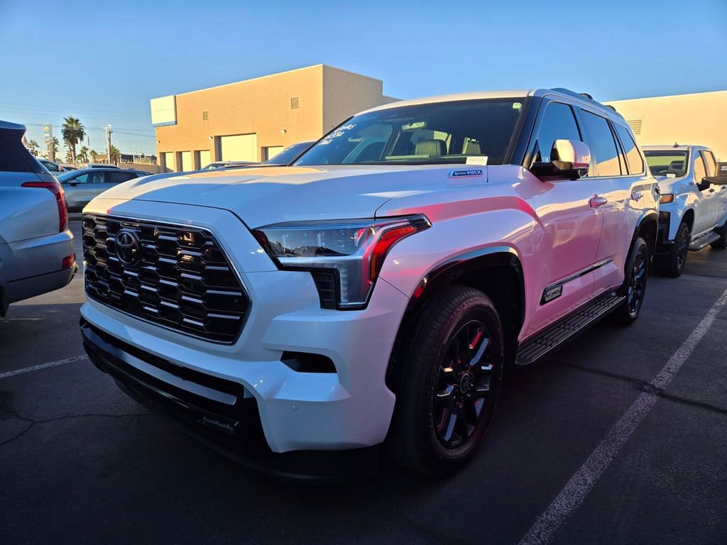 2024 Toyota Sequoia Platinum's photo