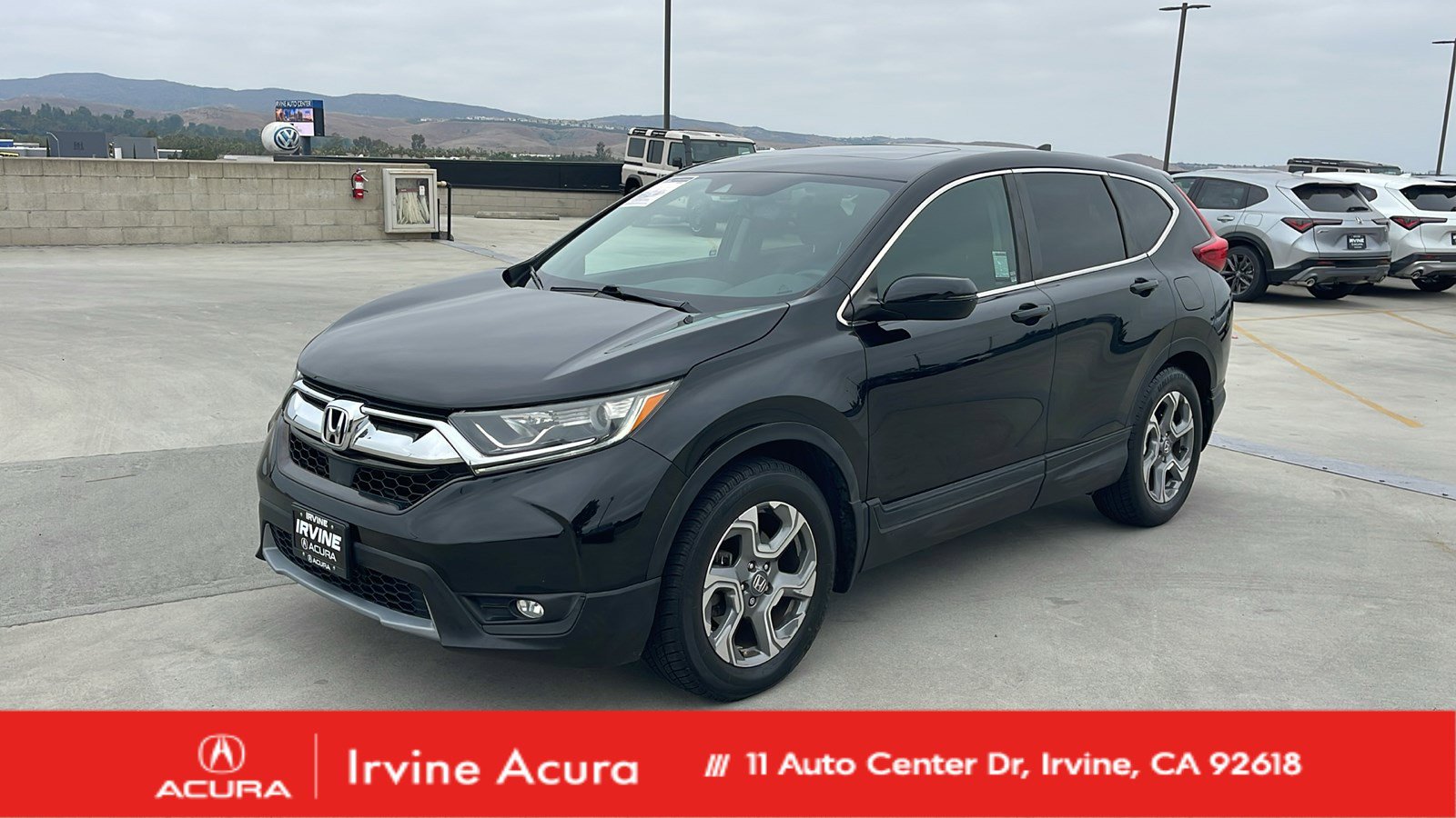 Used 2017 Crystal Black Pearl Honda EX-L image 1