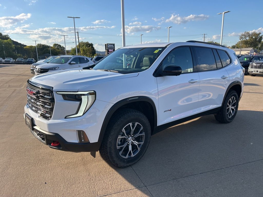 Used 2025 GMC Acadia AT4 with VIN 1GKENPRS6SJ270923 for sale in Winona, Minnesota