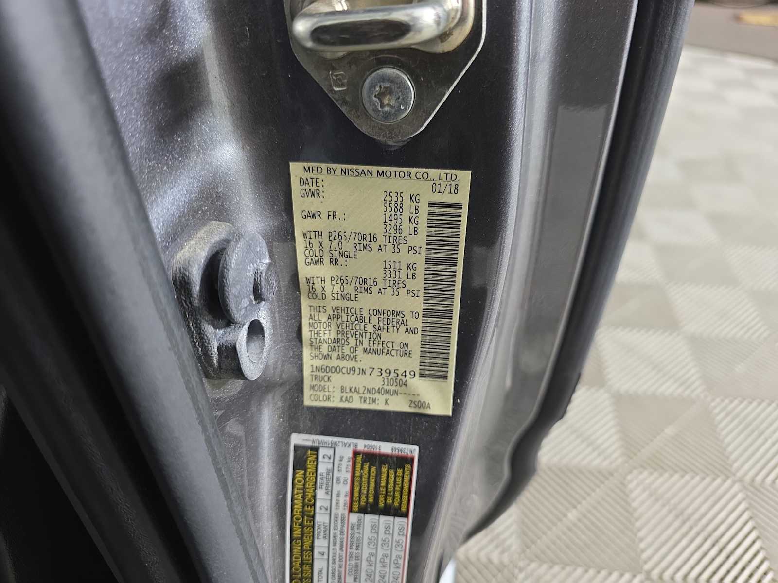 2018 Nissan Frontier SV photo 23