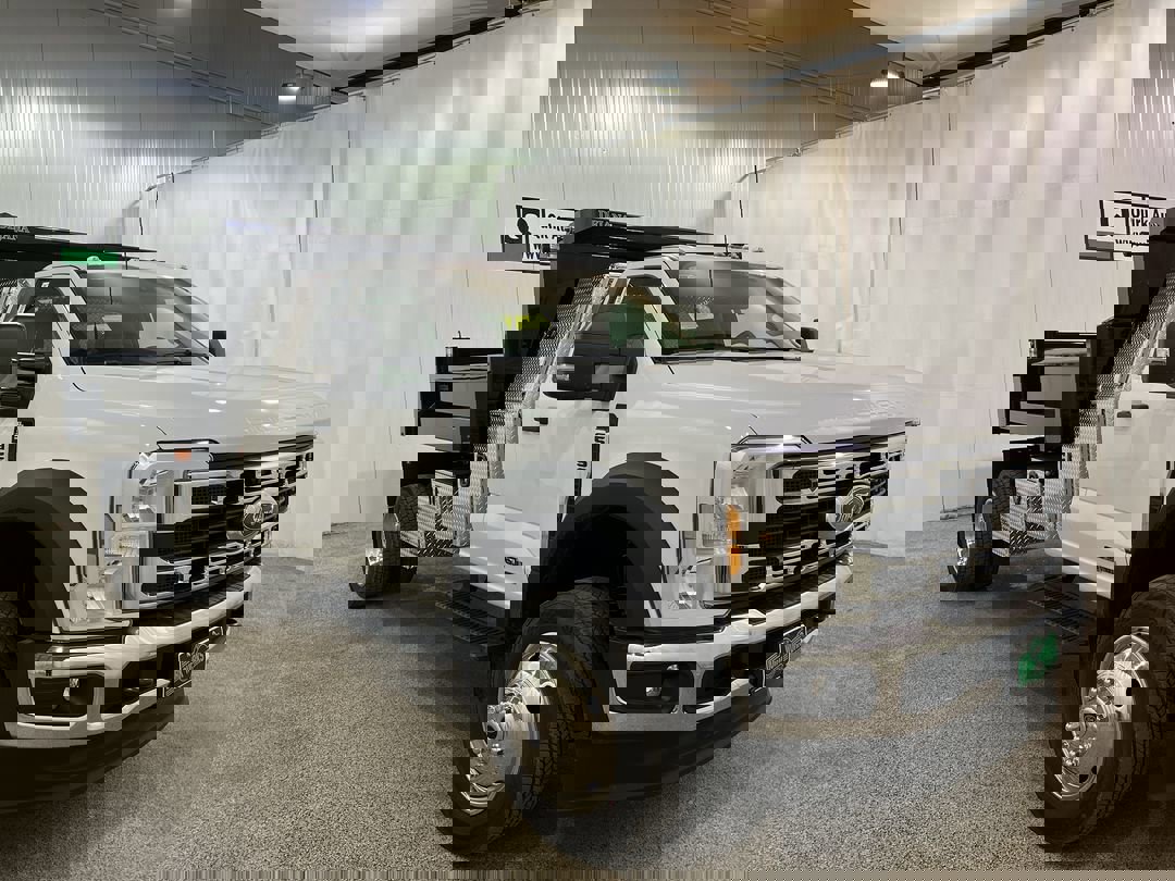 New 2024 1  OXFORD WHITE Ford XL Dump Body w/I-Pack image 1