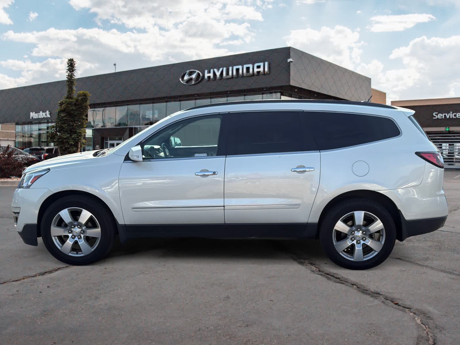 Used 2013 Chevrolet Traverse LTZ with VIN 1GNKVLKD8DJ242652 for sale in Lindon, UT