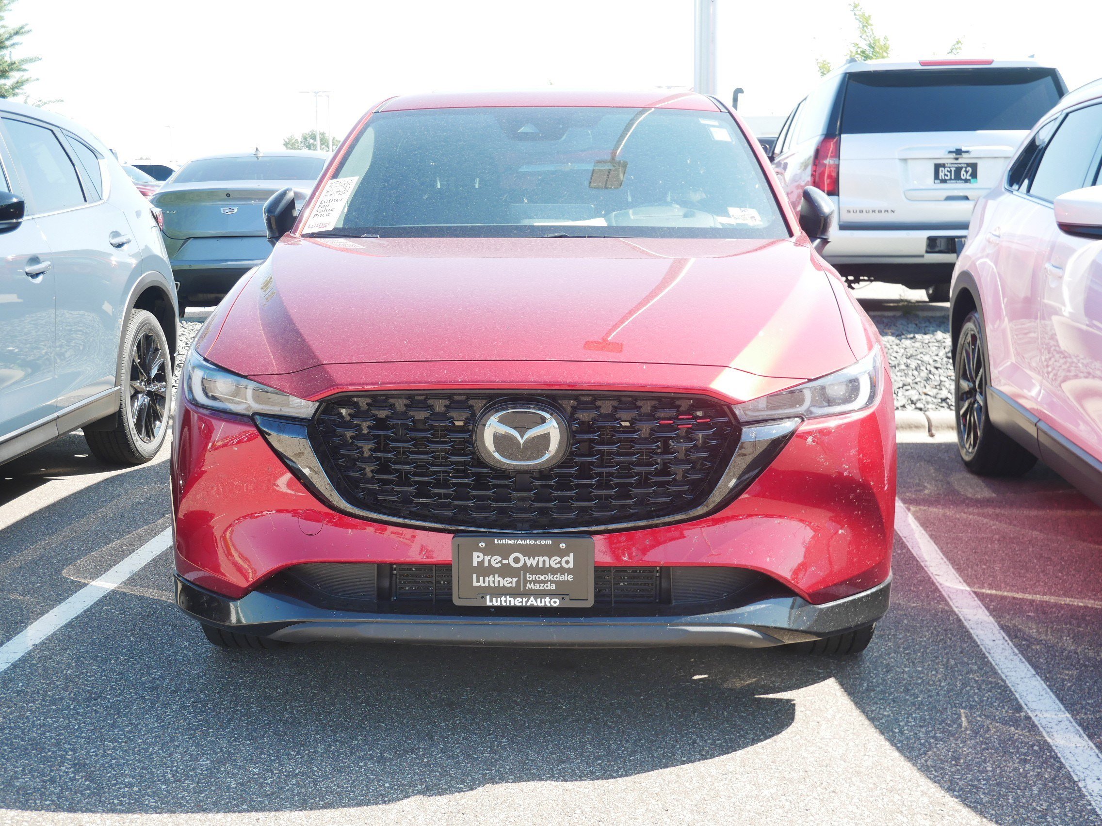 Used 2022 Mazda CX-5 TURBO with VIN JM3KFBAYXN0525802 for sale in Brooklyn Center, Minnesota