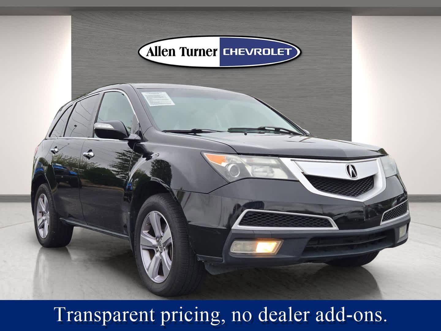 Used 2013 Acura MDX Technology & Entertainment Package with VIN 2HNYD2H4XDH504772 for sale in Auburn, AL