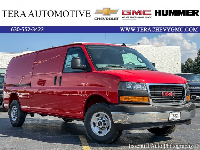 New 2025 GMC Savana Cargo 3500 Work Van Extended Wheelbase in