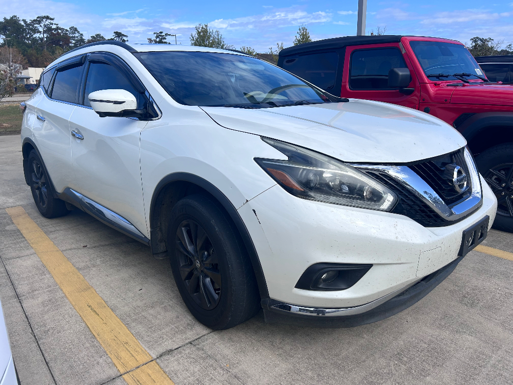 Used 2018 Nissan Murano SV with VIN 5N1AZ2MG2JN194351 for sale in Covington, LA