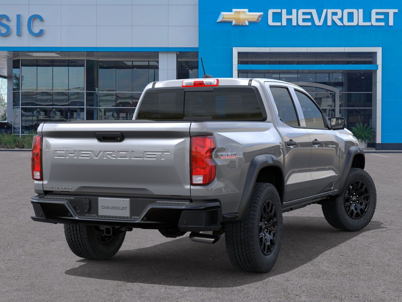 2026 Chevrolet Colorado Trail Boss Gray at Classic Elite Chevrolet Sugar Land