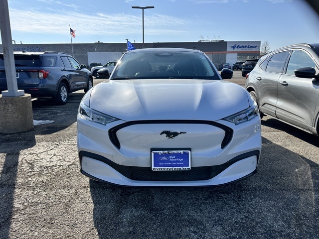 Certified 2021 Ford Mustang Mach-E Premium AWD with VIN 3FMTK3SU8MMA03445 for sale in Oswego, IL